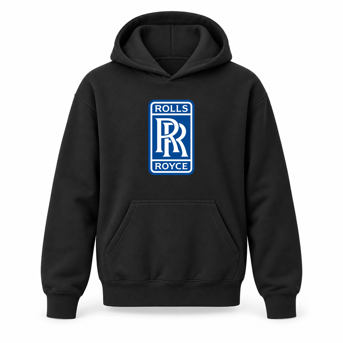 Youth Kids Rolls Royce Car Pullover Hoodie | Color: Black | Refreshed youth hoodie, original Drive artwork