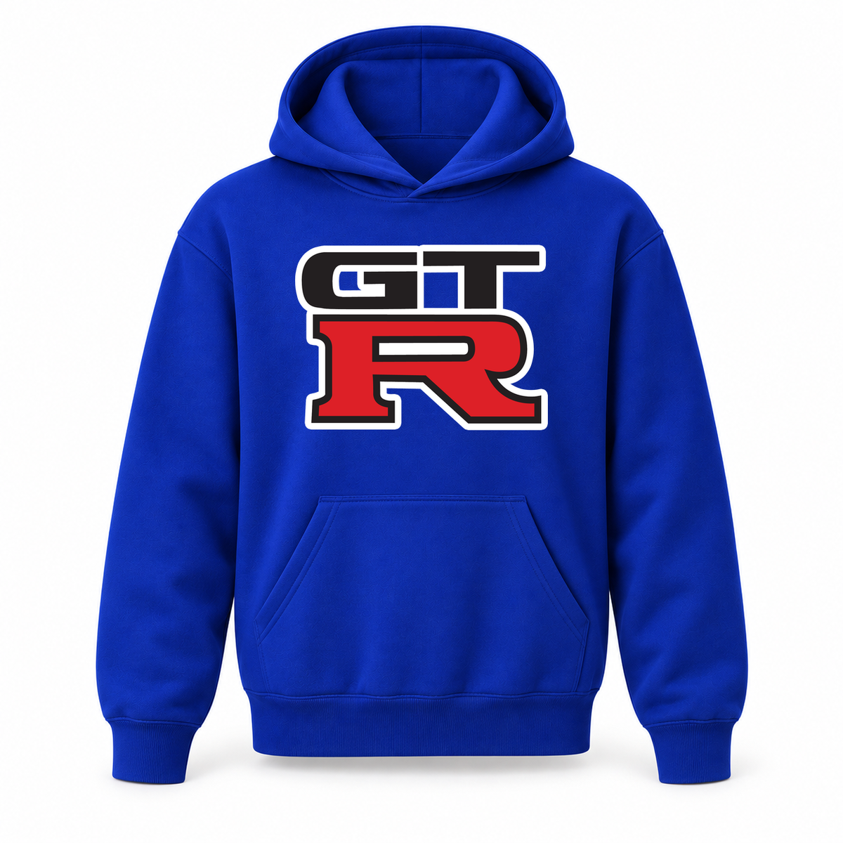 Youth Kids GTR Car Pullover Hoodie | Color: Blue | Refreshed youth hoodie, original Drive artwork