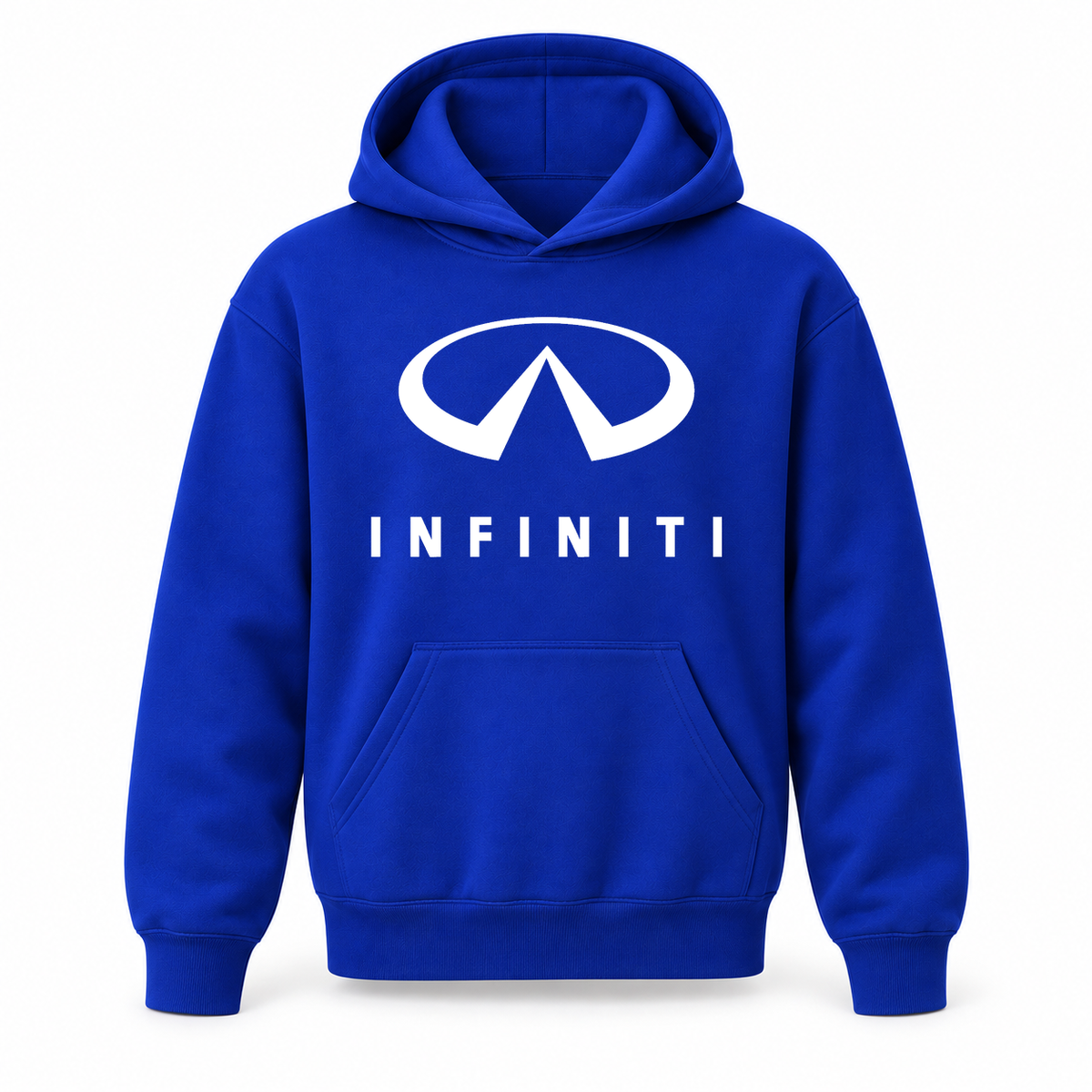Youth Kids Infiniti Luxury Car Pullover Hoodie | Color: Blue | Refreshed youth hoodie, original Drive artwork