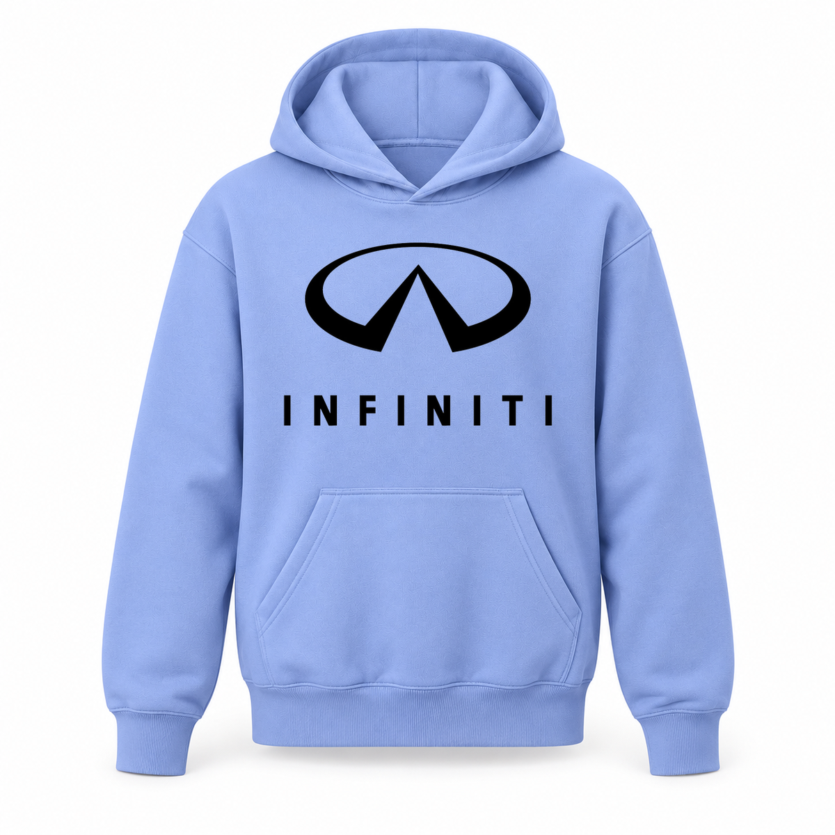 Youth Kids Infiniti Luxury Car Pullover Hoodie | Color: Light Blue | Refreshed youth hoodie, original Drive artwork