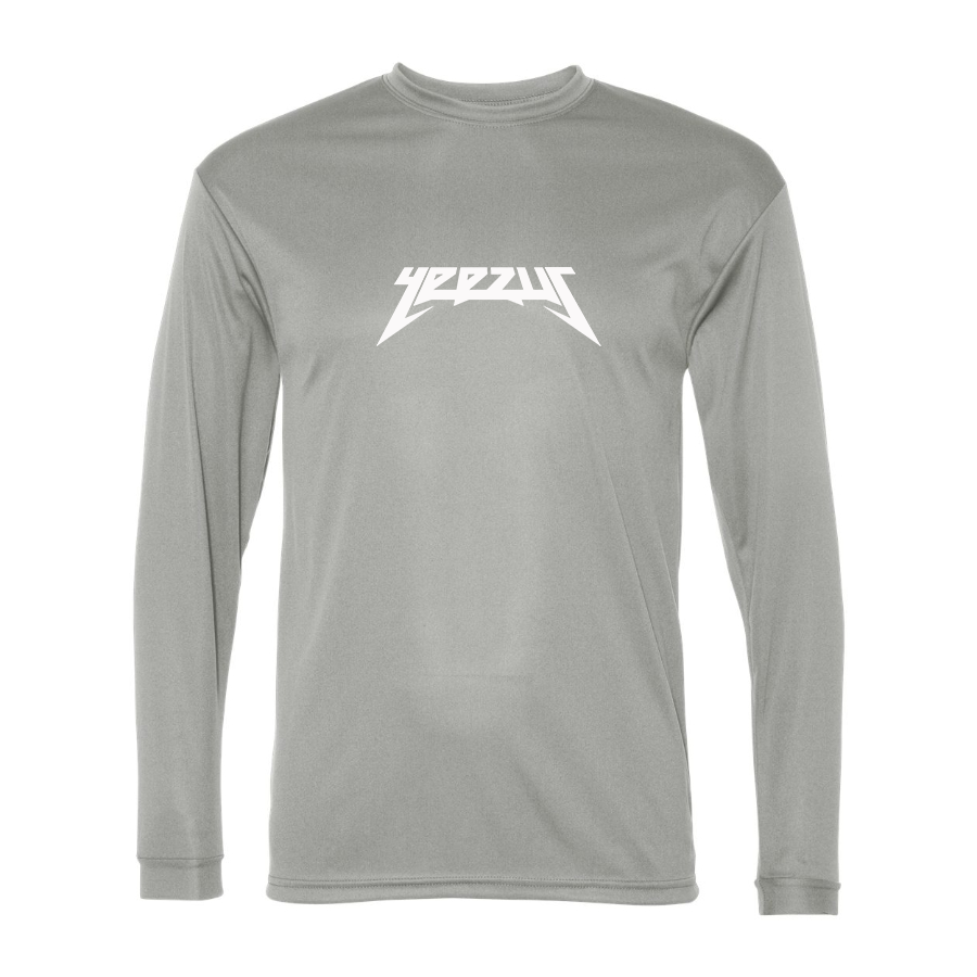 Men’s Kanye West Yeezus Music - Polyester Long Sleeve T-Shirt