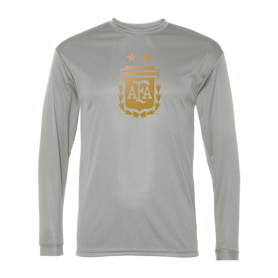 Men’s Argentina Soccer  - C2 Sport - Performance Long Sleeve T-Shirt - 5104