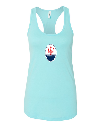 Women's Maserati Car Racerback Tank Top