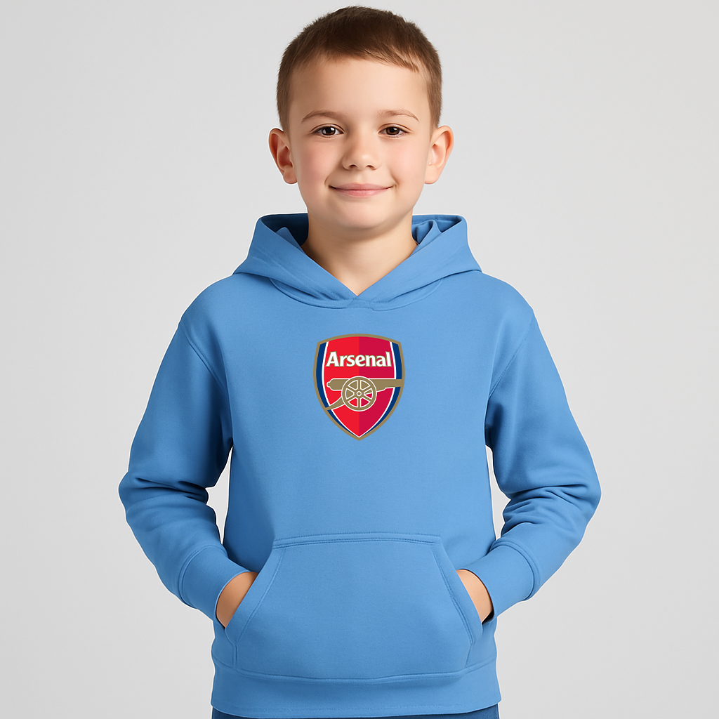 Youth Arsenal Soccer Pullover Hoodie