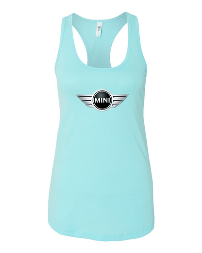 Women's Mini Cooper Car Racerback Tank Top