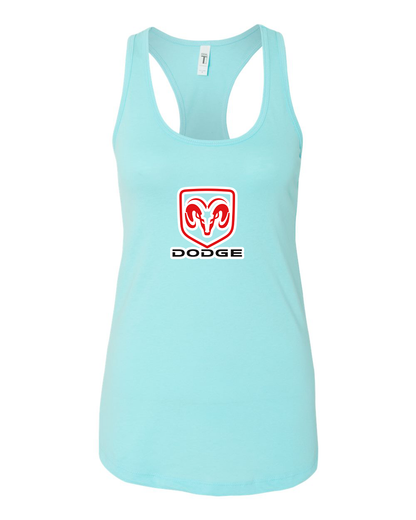 Women's Dodge Car Racerback Tank Top