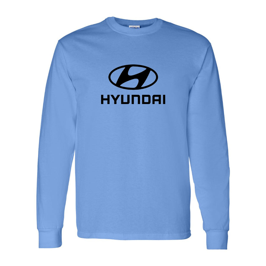 Youth Kids Hyundai Car Long Sleeve T-Shirt