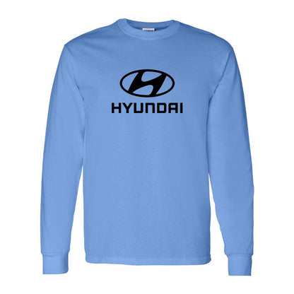 Men’s Hyundai Car Long Sleeve T-Shirt