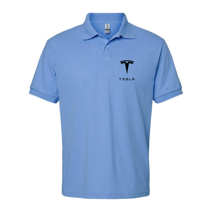 Men’s Tesla Motorsports Car Dry Blend Polo