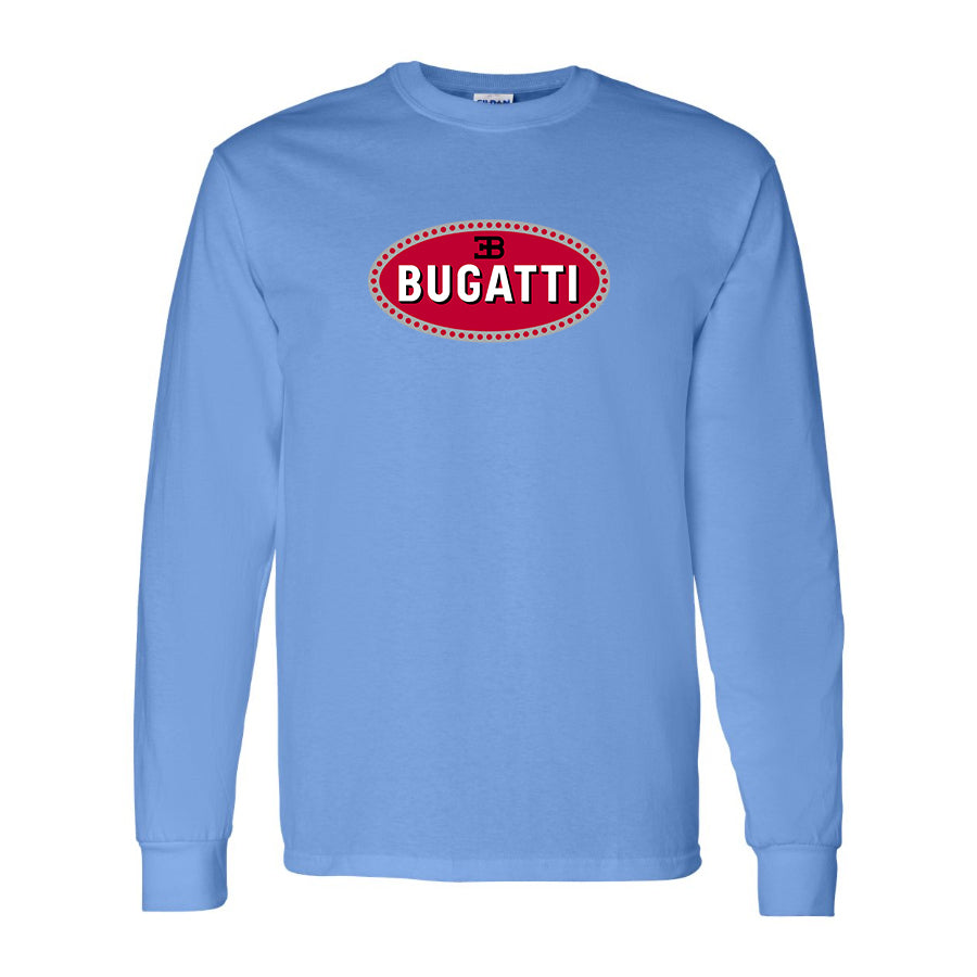 Youth Kids Bugatti Car Long Sleeve T-Shirt