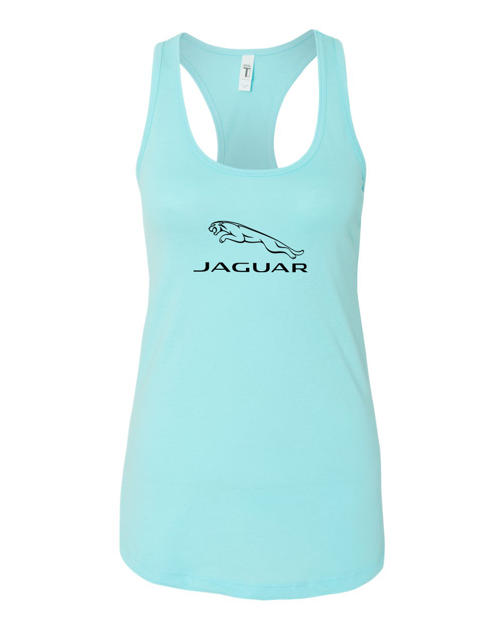 Women's Jaguar Symbol Car Racerback Tank Top