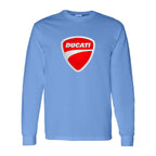 Men’s Ducati Motorcycle Long Sleeve T-Shirt