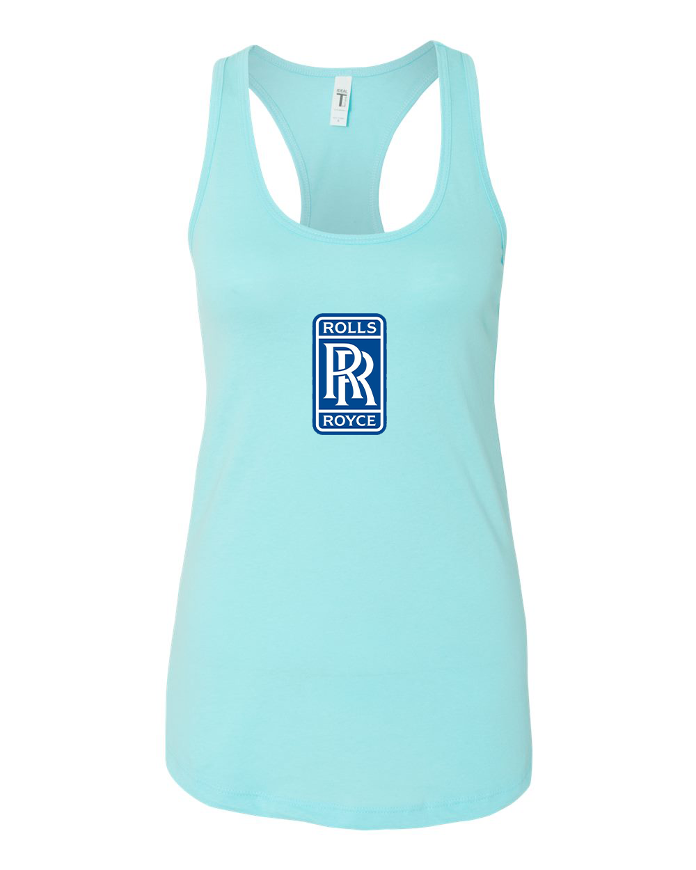 Women's Rolls Royce Motorsport Car Racerback Tank Top