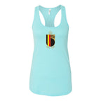 Women's Belgium National Soccer Team Racerback Tank Top