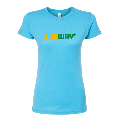 Women’s Subway  Round Neck T-Shirt
