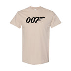 Men's 007 James Bond Movie Cotton T-Shirt