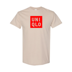 Men's Uniqlo  Logo   Cotton T-Shirt