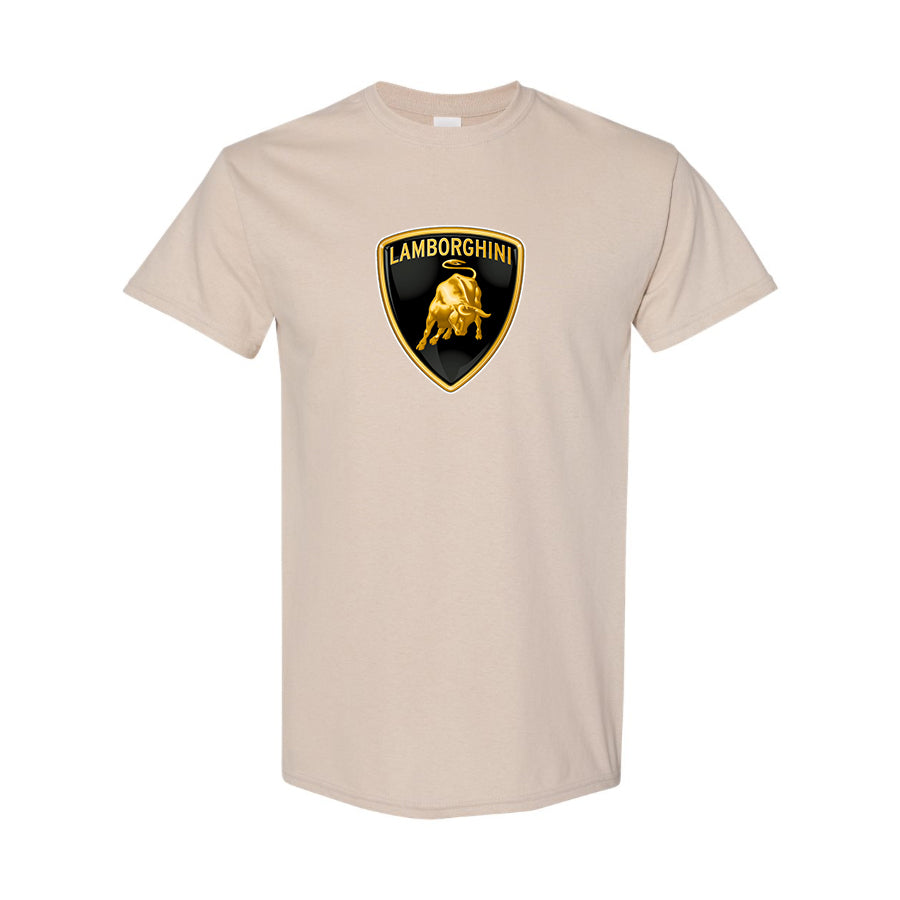 Men’s Lamborghini Car Cotton T-Shirt