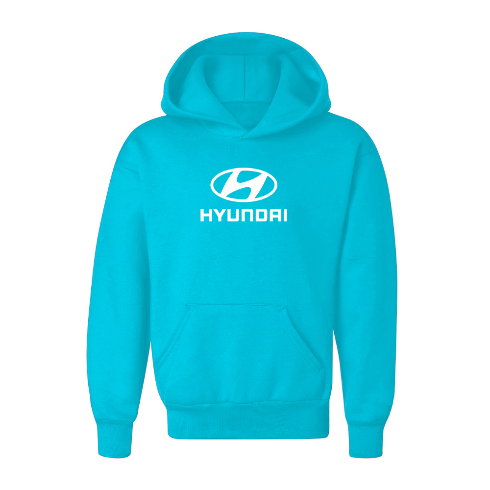 Youth Kids Hyundai Car Pullover Hoodie