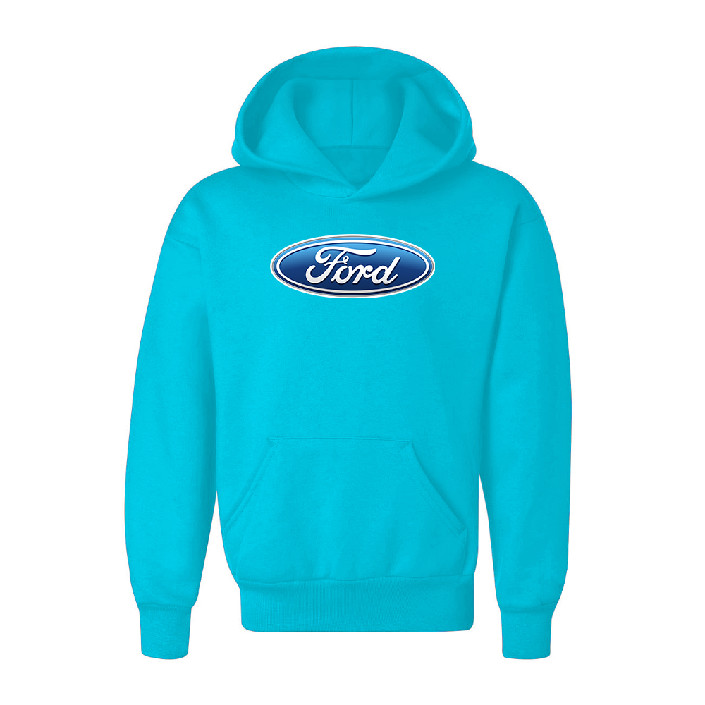 Youth Kids Ford Car Pullover Hoodie