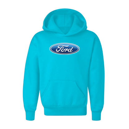 Youth Kids Ford Car Pullover Hoodie