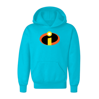 Youth Kids The Incredibles Cartoon Pullover Hoodie