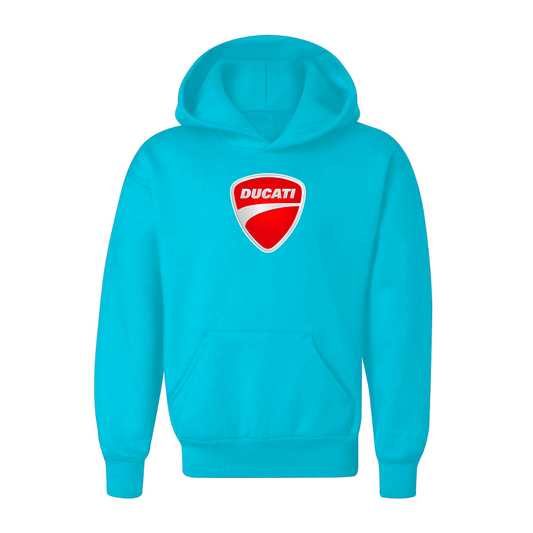 Youth Kids Ducati Motorcycle Pullover Hoodie