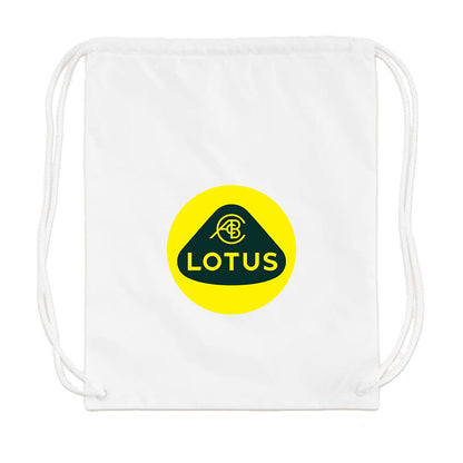 Lotus Car Drawstring Bag