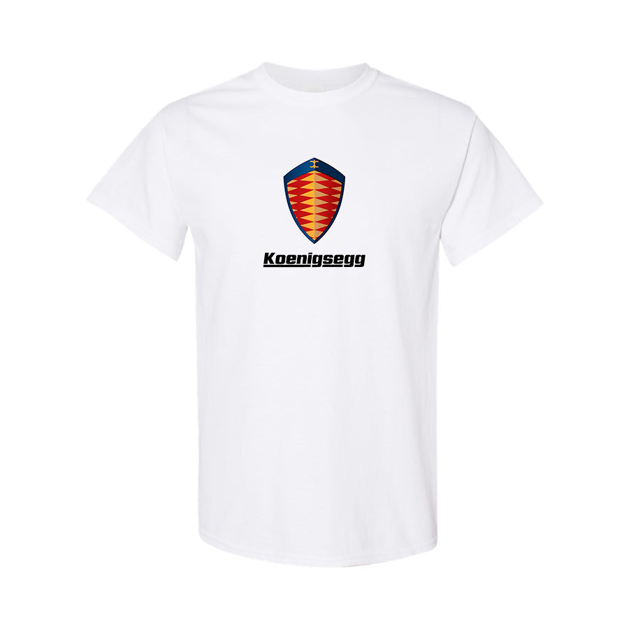 Men’s Koenigsegg Car Cotton T-Shirt