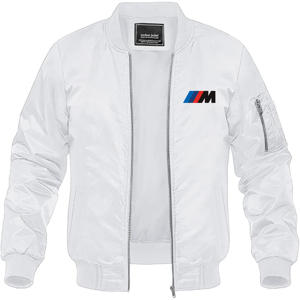 Men's - BMW M - Lightweight Bomber Jacket Windbreaker Softshell Varsity Jacket Coat
