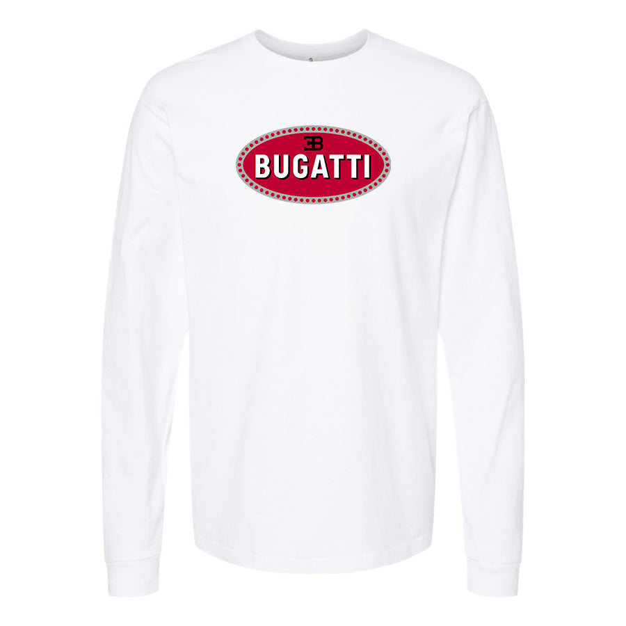 Men’s Bugatti Car Long Sleeve T-Shirt