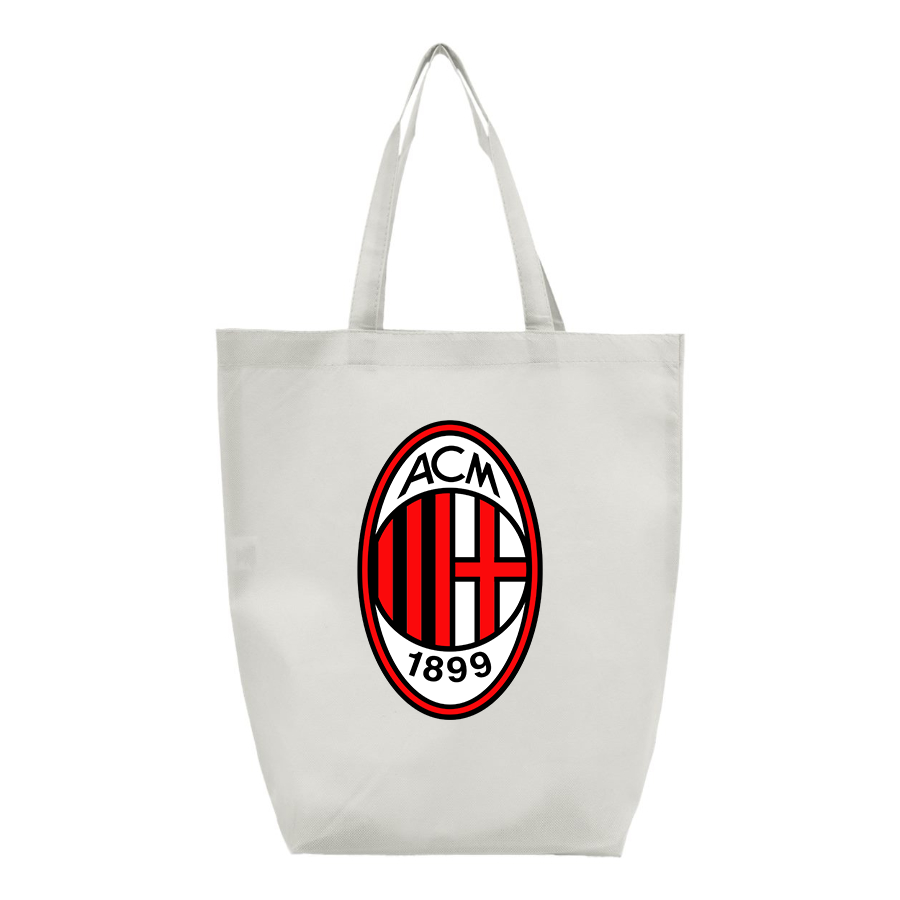 AC Milan Soccer-  Q-Tees - Non-Woven Gusset Bottom Tote - Q1251