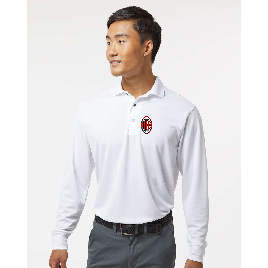 Men's AC Milan Soccer  - Paragon - Prescott Long Sleeve Polo - 110