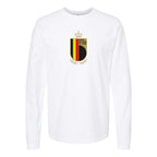 Youth Kids Belgium National Soccer Team Long Sleeve T-Shirt