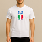 Men's Italy National Soccer Team Cotton T-Shirt