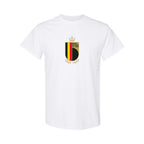 Youth Kids Belgium National Soccer Team Cotton T-Shirt
