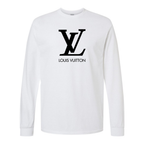 Men's Louis Vuitton Cotton Long Sleeve T-Shirt