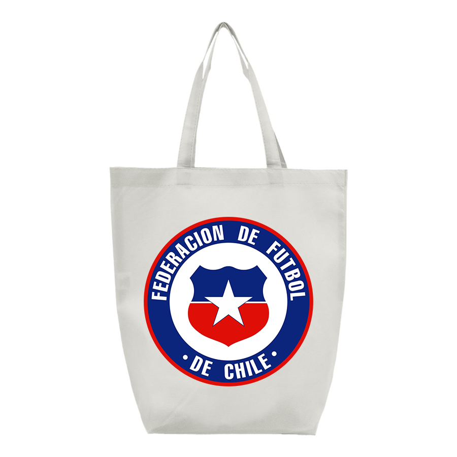 Chile National Soccer Team - Q-Tees - Non-Woven Gusset Bottom Tote - Q1251
