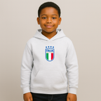 Youth Kids Italy National Soccer Team Pullover Hoodie