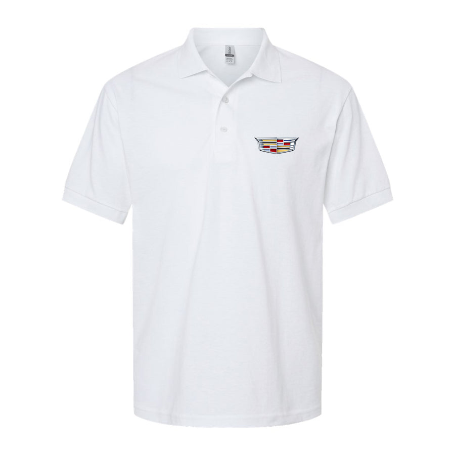 Men’s Cadillac Car Dry Blend Polo – ShirtCustomize