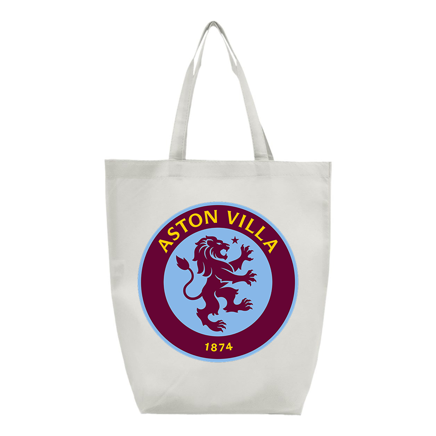 Aston Villa -  Q-Tees - Non-Woven Gusset Bottom Tote - Q1251
