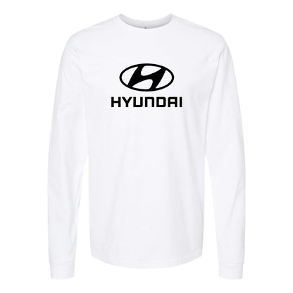 Men’s Hyundai Car Long Sleeve T-Shirt