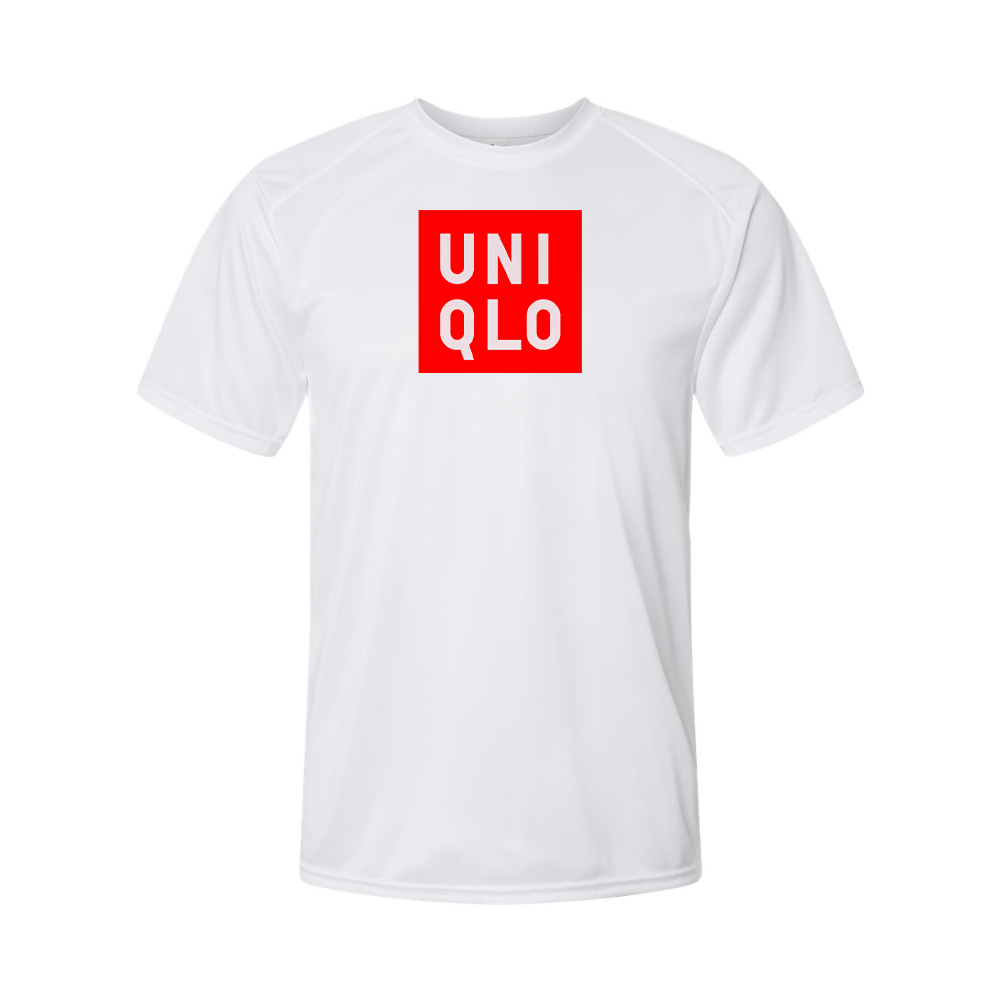 Men's Uniqlo Logo Polyester T-Shirt