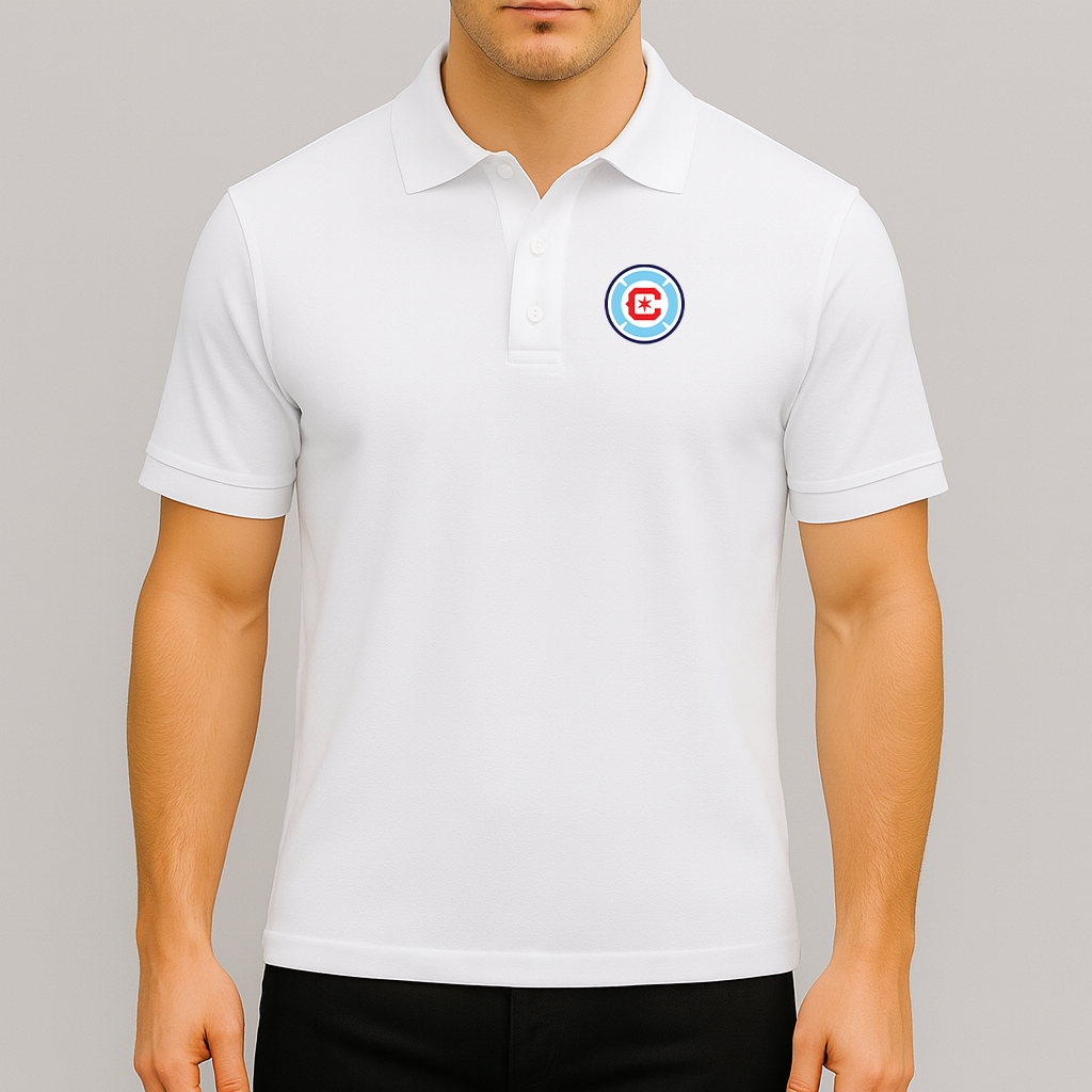 Men's Chicago Fire Soccer Dry Blend Polo