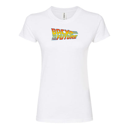 Women’s Back To The Future Movie Round Neck T-Shirt