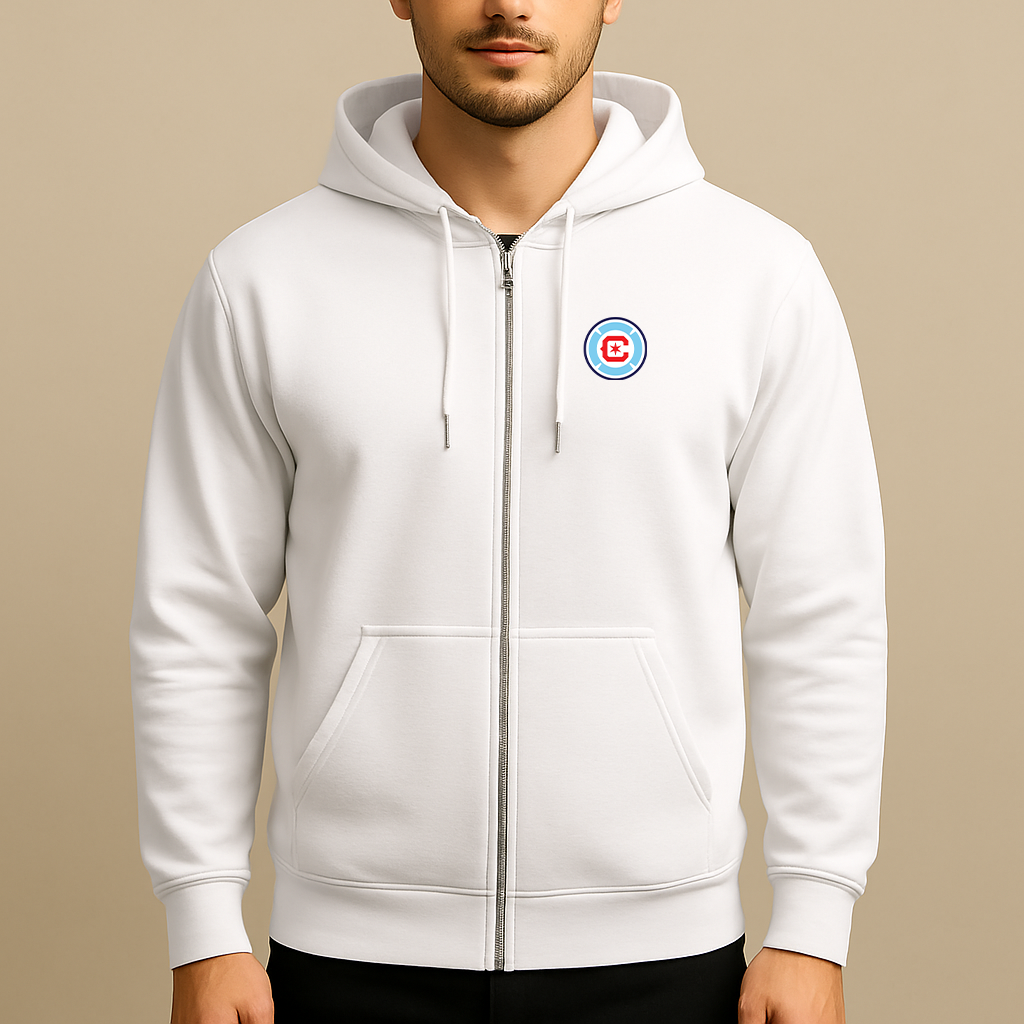 Men's Chicago Fire Soccer Zipper Hoodie