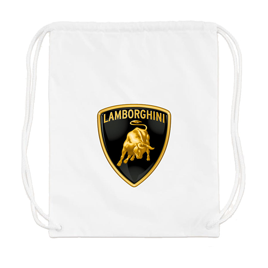 Lamborghini Car Drawstring Bag