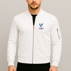 Men's Crystal Palace F.C Lightweight Bomber Jacket Windbreaker Softshell Varsity Jacket Coat