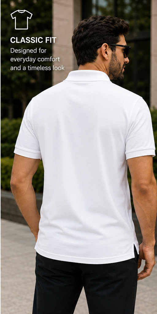 Men’s Porsche Car Dry Blend Polo