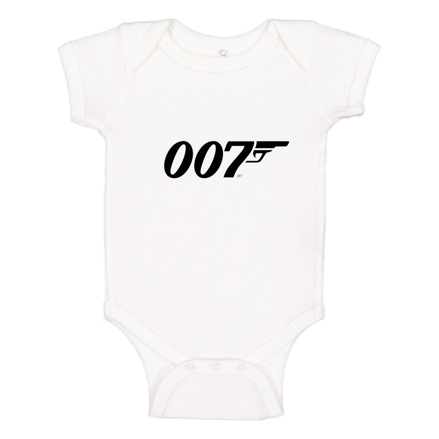 007 James Bond Movie Baby Romper Onesie
